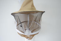 Шляпы пчелы цвета Брауна стиля ковбоя для Беекеперс свободного размера
