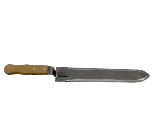 мед нержавеющей стали 40cm прочный Uncapping нож с изогнутой и прямой стороной