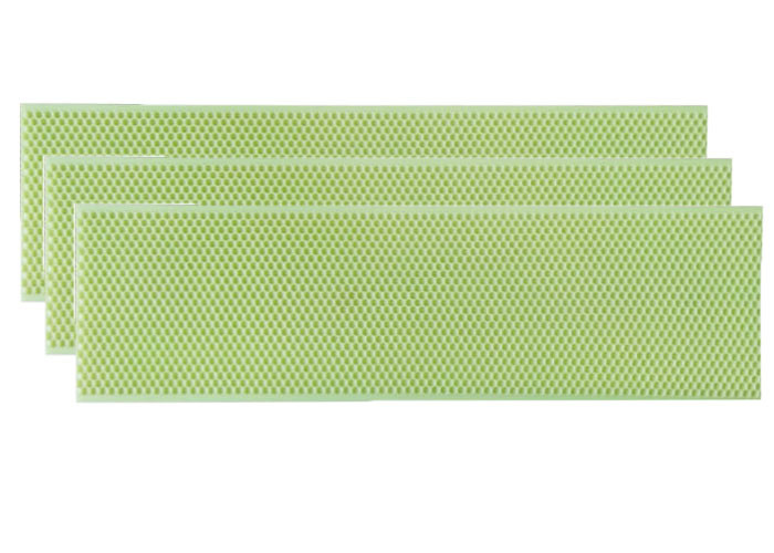 Зеленый пластиковый лист учреждения Беесвакс для Беекеперс