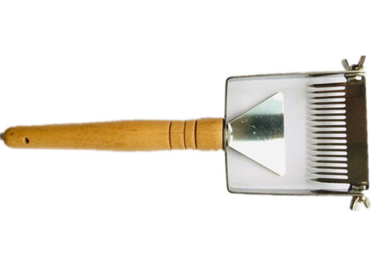 Небольшая деревянная ручка Ункаппинг щетка пчеловодства вилки с регулируемым винтом