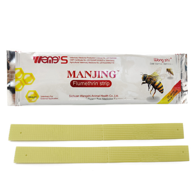 Купить Wangshi Flumethrin Strips для лечения клещей варроа 20 полос/пакет онлайн изготовление