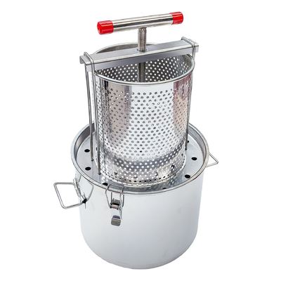 Купить Нержавеющая сталь мед и восковый прессер с резервуаром для меда для пчеловодства онлайн изготовление