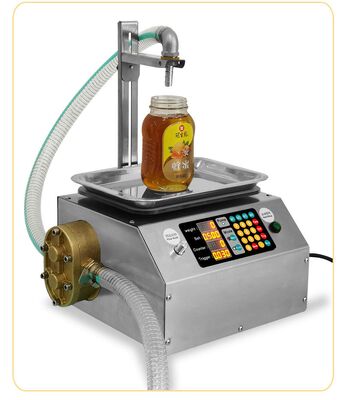 Купить Stainless Steel Filling Machine For Viscous Liquid Filling All Kinds Of Crystalline Liquid Honey онлайн изготовление