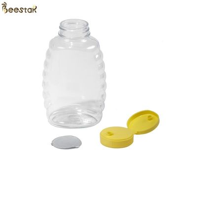 Купить Высококачественные пластиковые бутылки меда 360ml ссыпают ясные пластиковые контейнеры меда онлайн изготовление