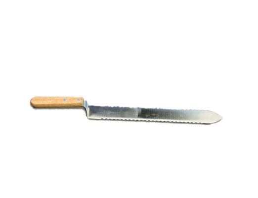 Serrated двойник нержавеющей стали Uncapping нож с деревянной ручкой для Uncapping меда
